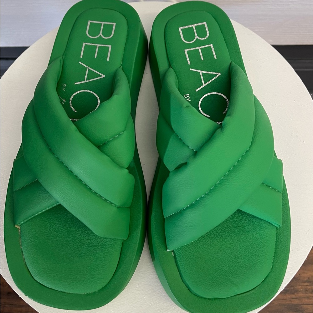 Matisse Beach Piper Green Slide